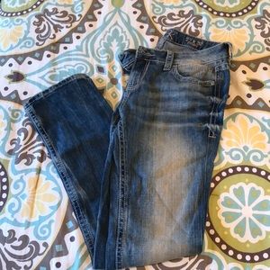 Buckle jeans (black)